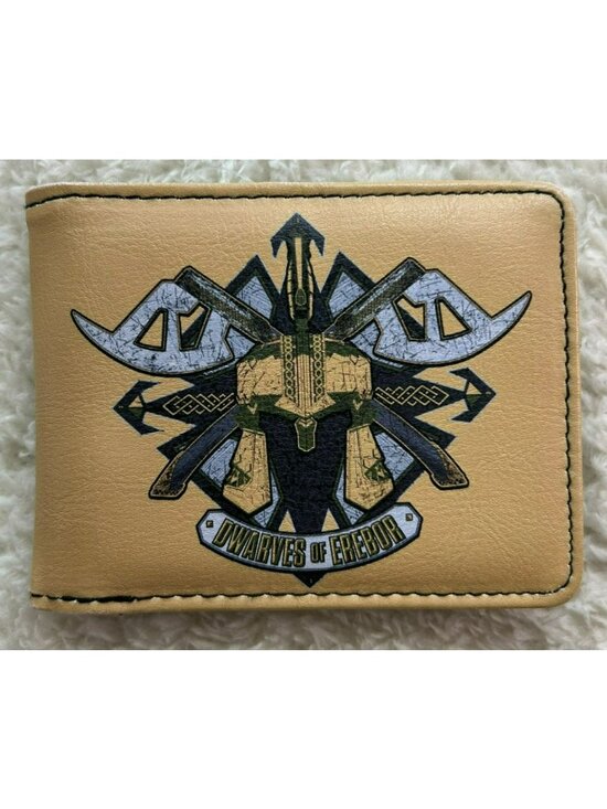Buckle-Down Other - The Hobbit Dwarves Of Erebor Faux Leather Bi-Fold Wallet By Buckle-Down